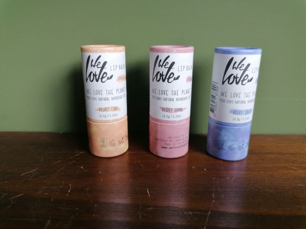 Natuurlijke lipbalm We love the planet