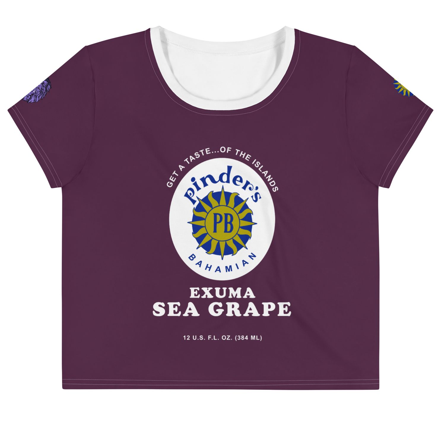 JLB Pinder&#39;s Beverages GRAPE Ladies Crop