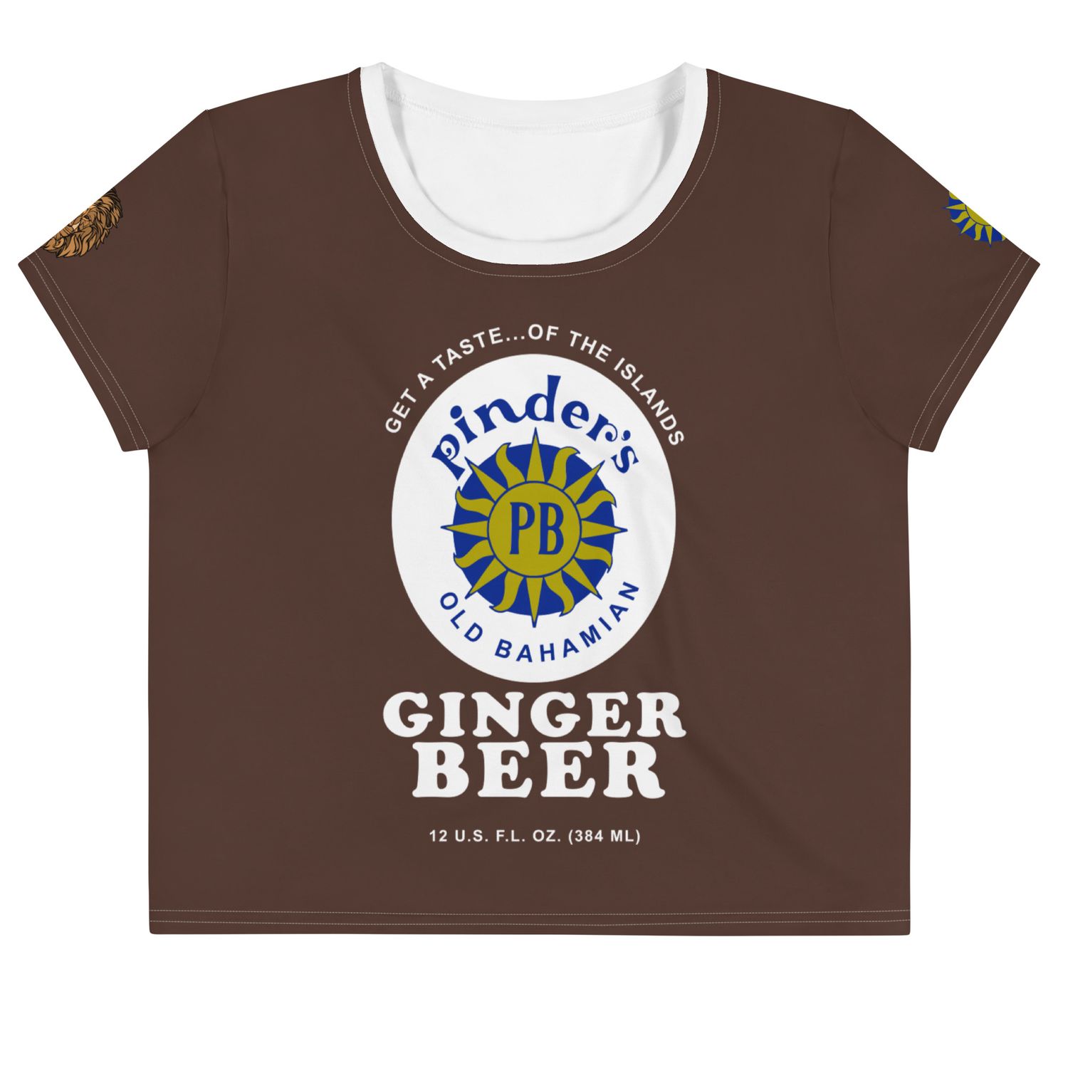 JLB Pinder&#39;s Beverages GINGER BEER Ladies Crop