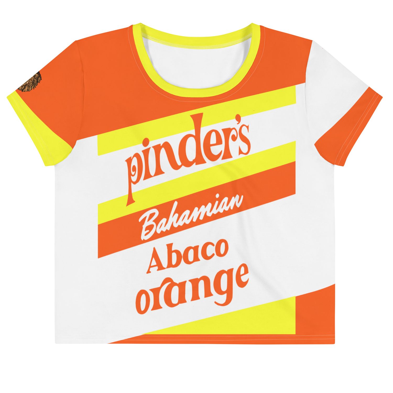 JLB Pinder&#39;s AWESOME ABACO ORANGE Ladies Crop