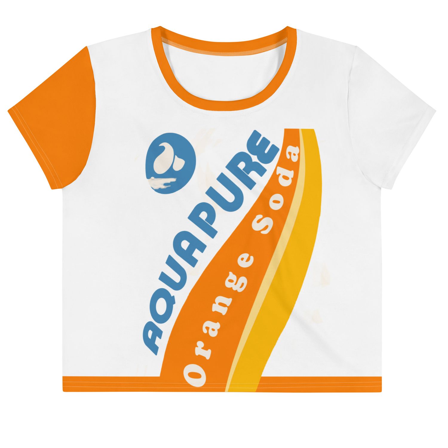 JLB AQP Orange Ladies Crop Jersey