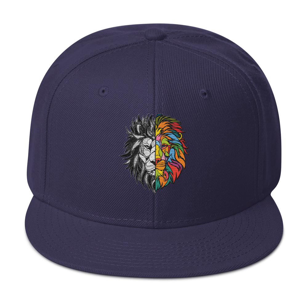 JLB Lion Head Color Bill Snapback