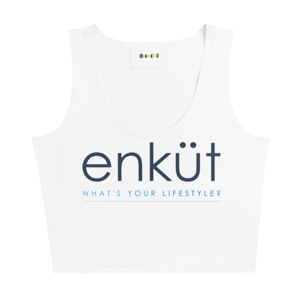Enkut Crop Top White