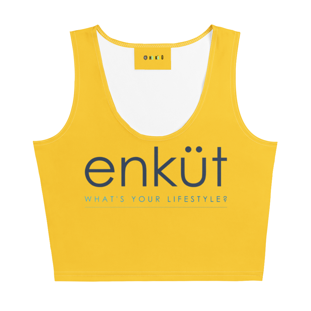 Enkut Crop Top Yellow