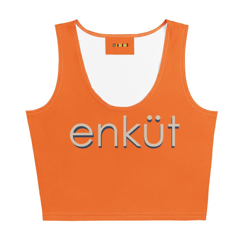 Enkut Crop Top Orange