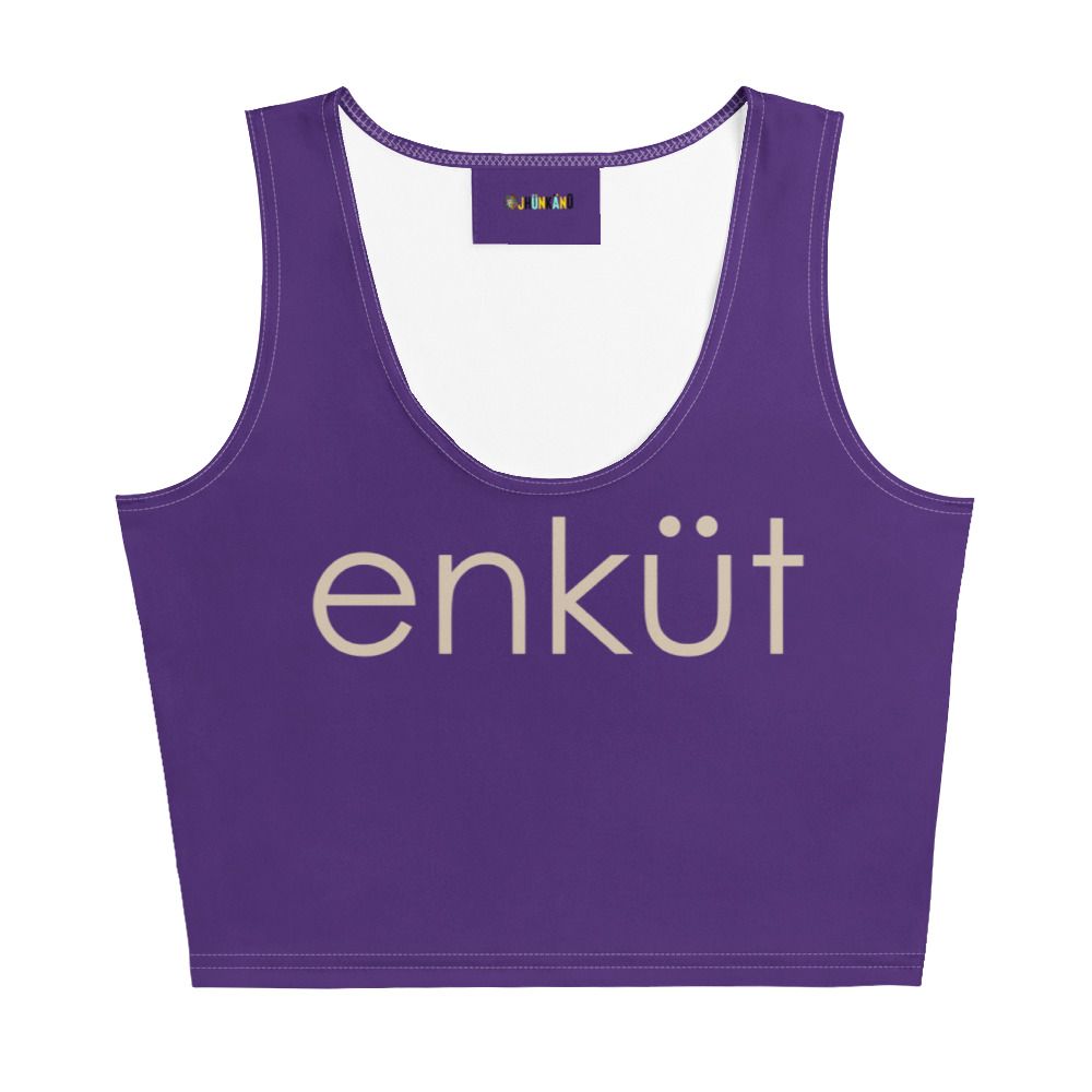 Enkut Crop Top Purple