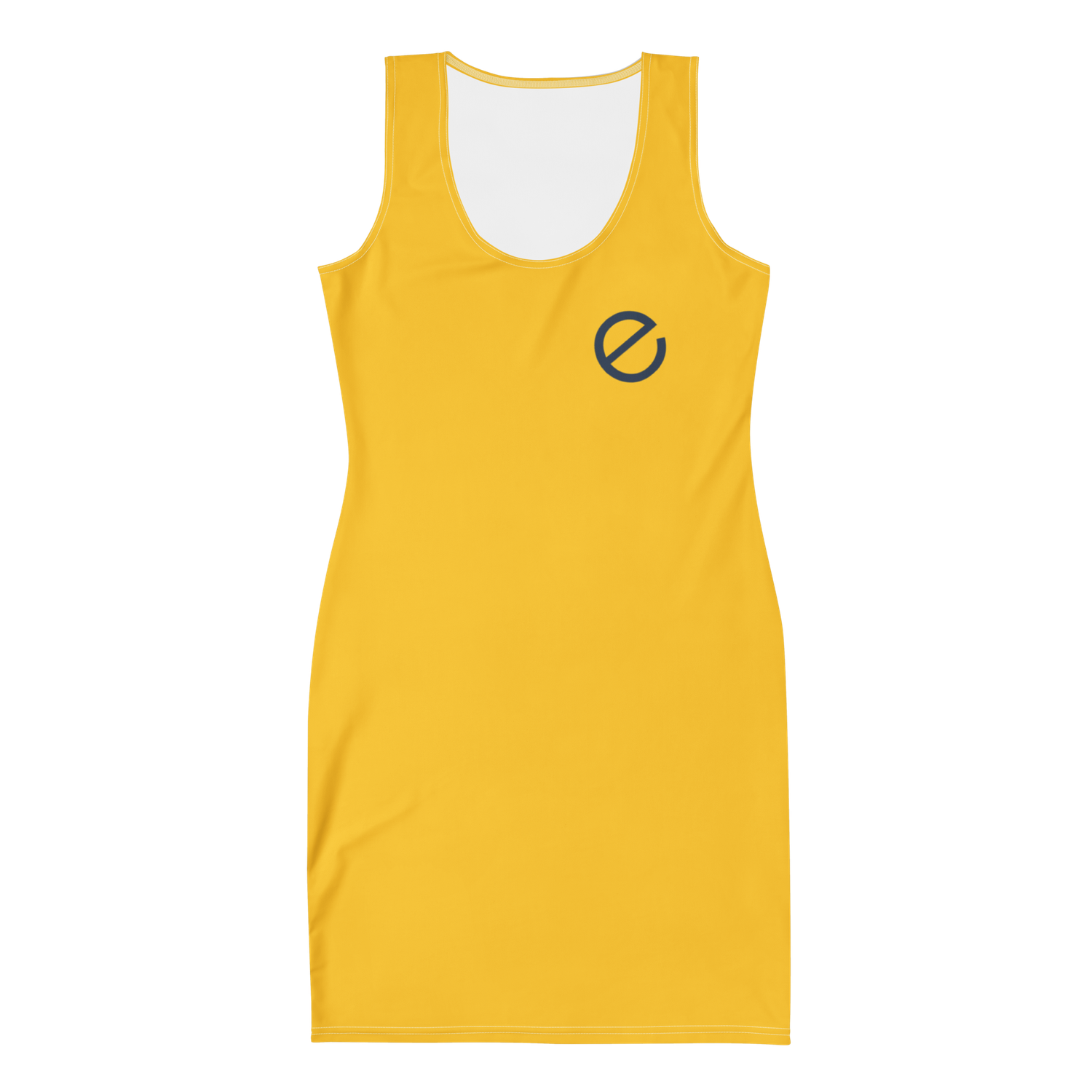 Enkut Bodycon Dress Yellow