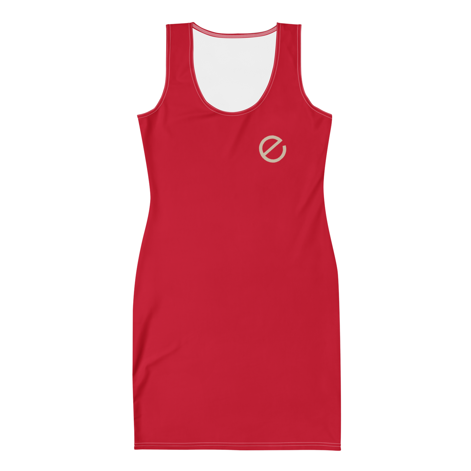 Enkut Bodycon Dress Red