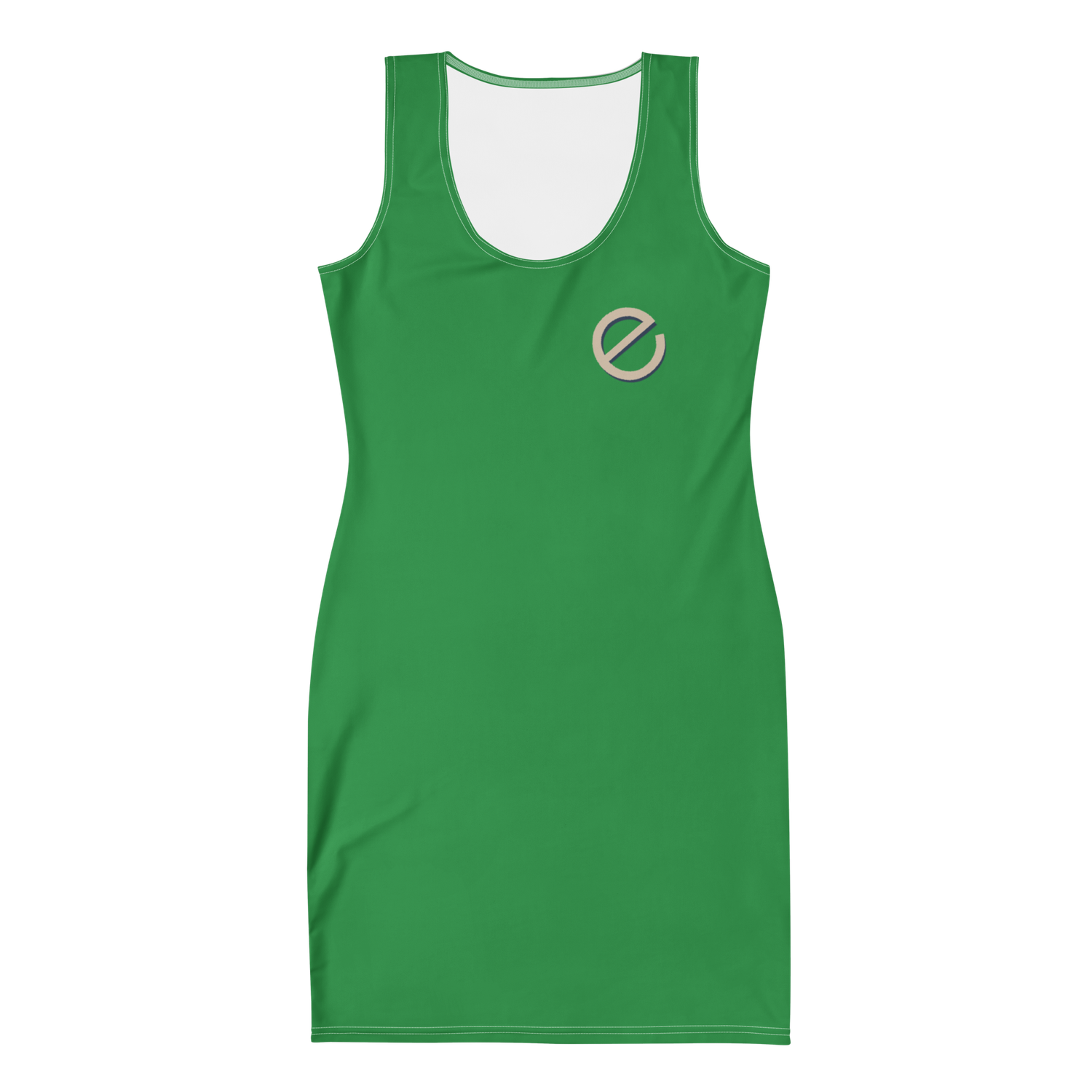 Enkut Bodycon Dress Green