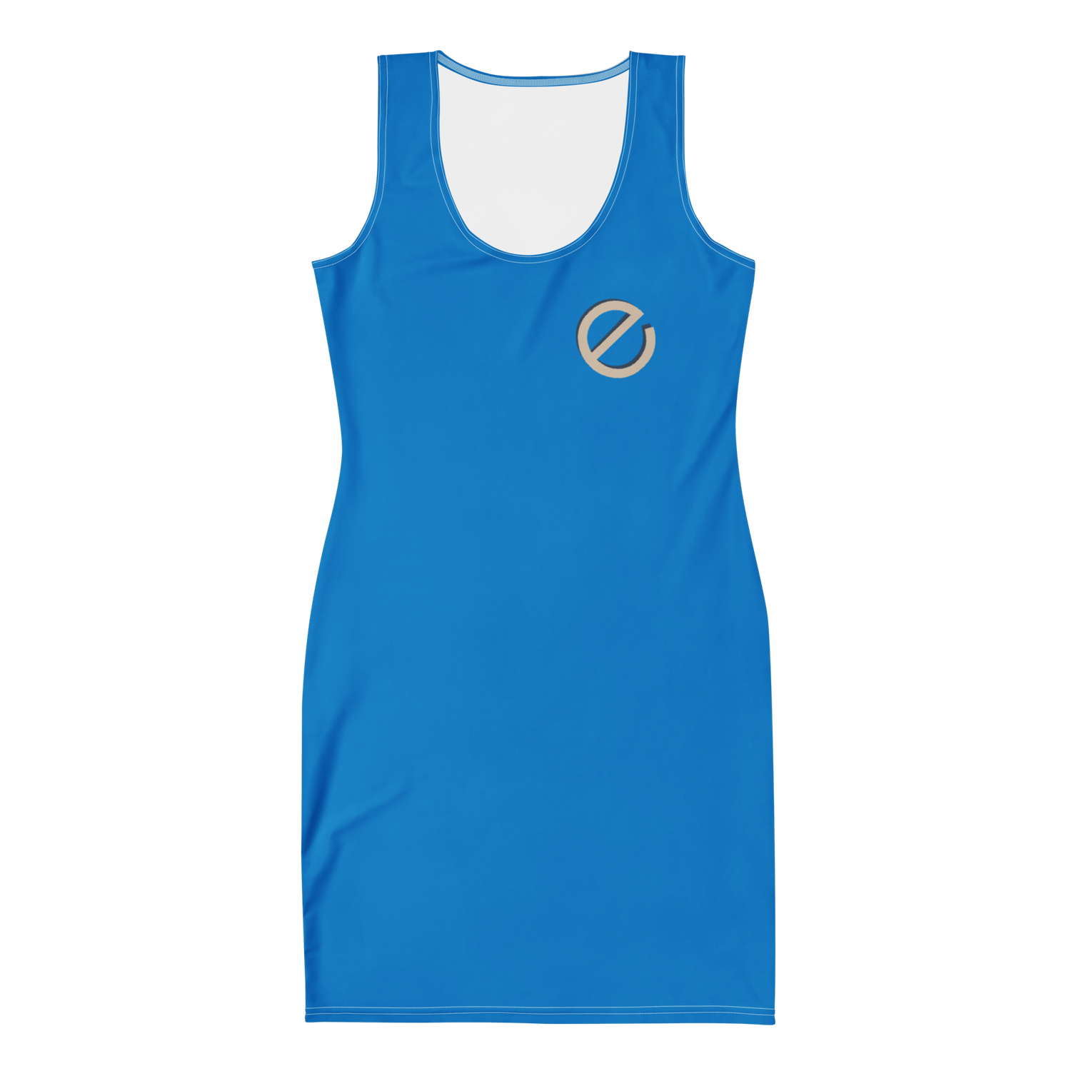 Enkut Bodycon Dress Blue