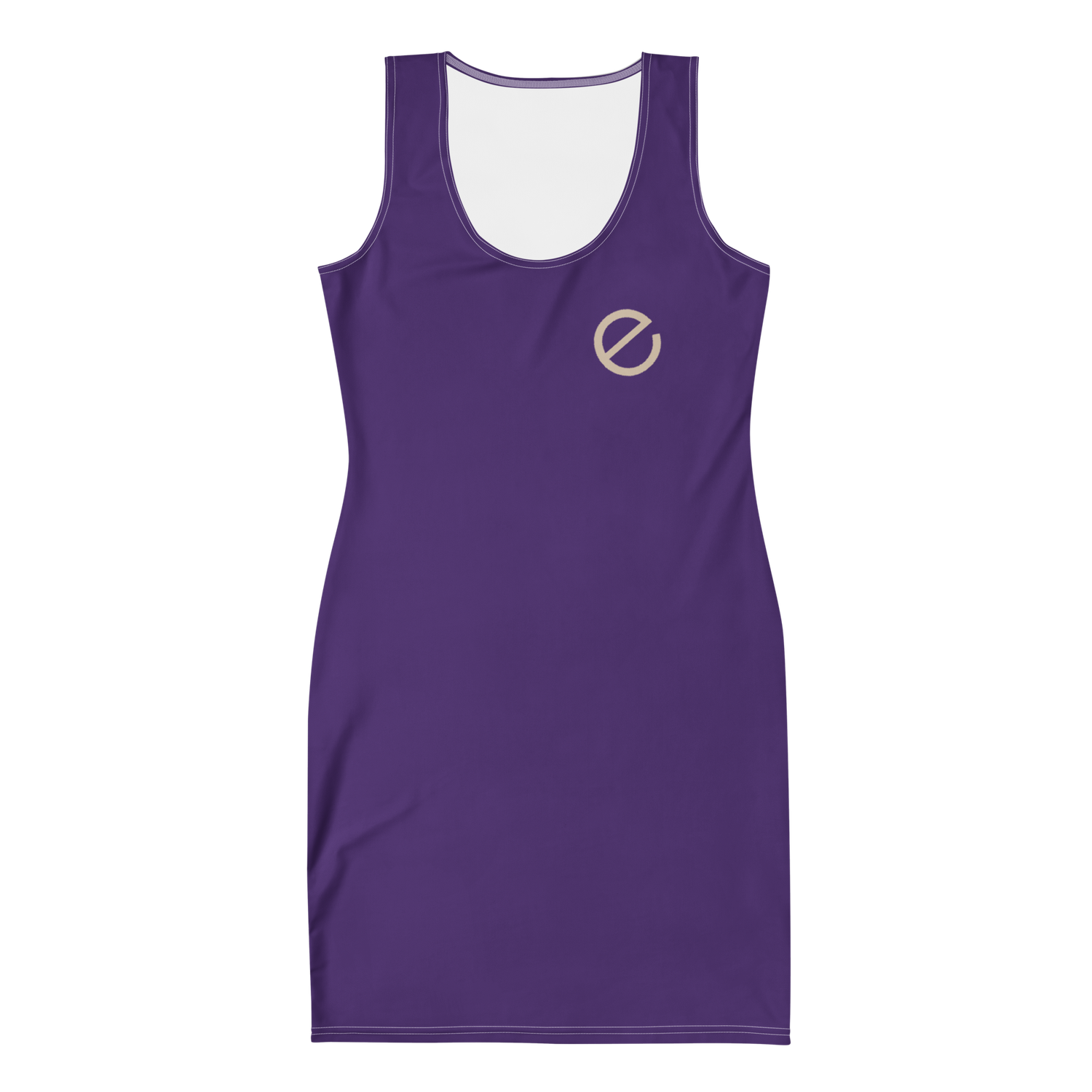 Enkut Bodycon Dress Purple
