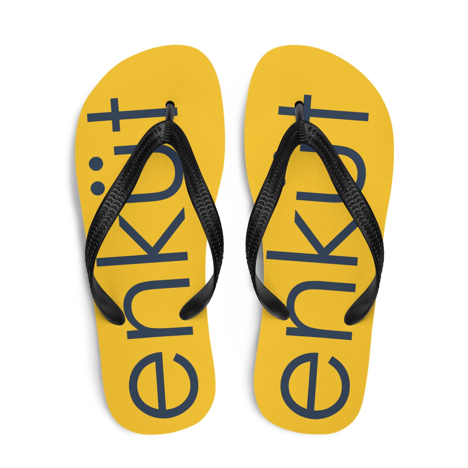 Enkut Flip-Flops Yellow
