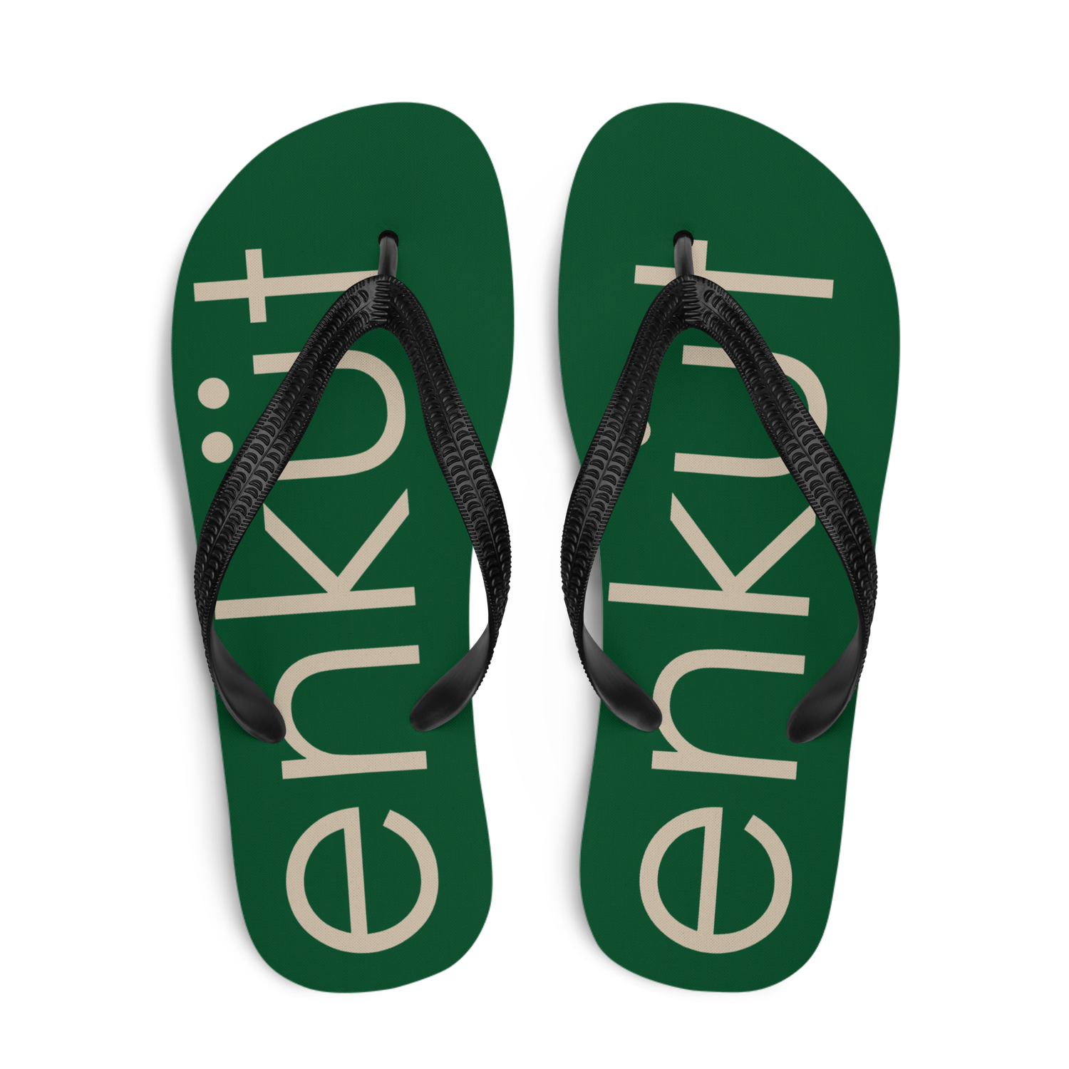 Enkut Flip-Flops Green