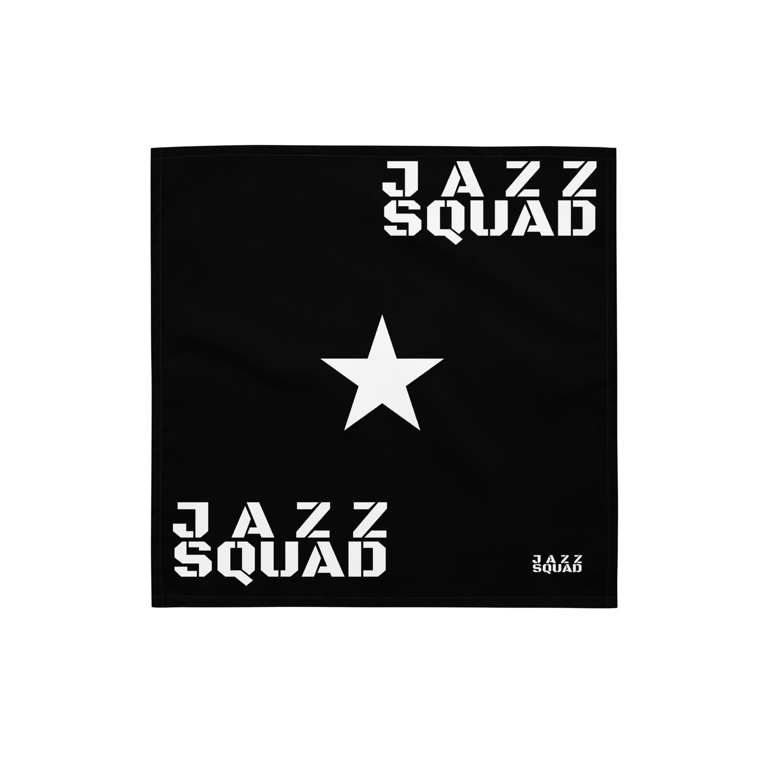 #JazzSquad Star Bandana Black