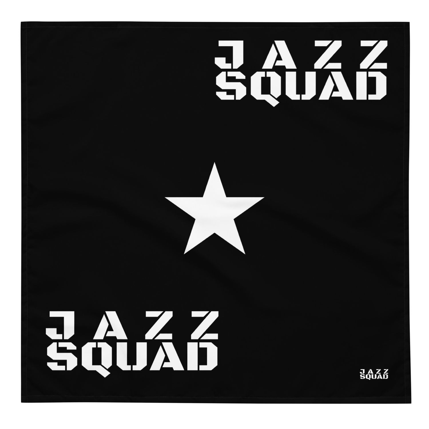 #JazzSquad Star Bandana Black