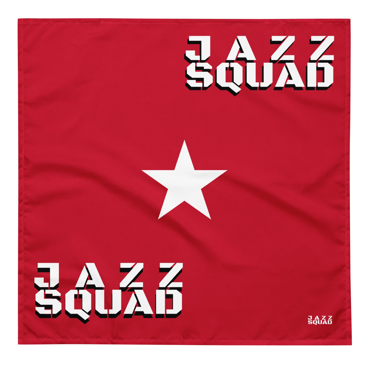 #JazzSquad Star Bandana Red