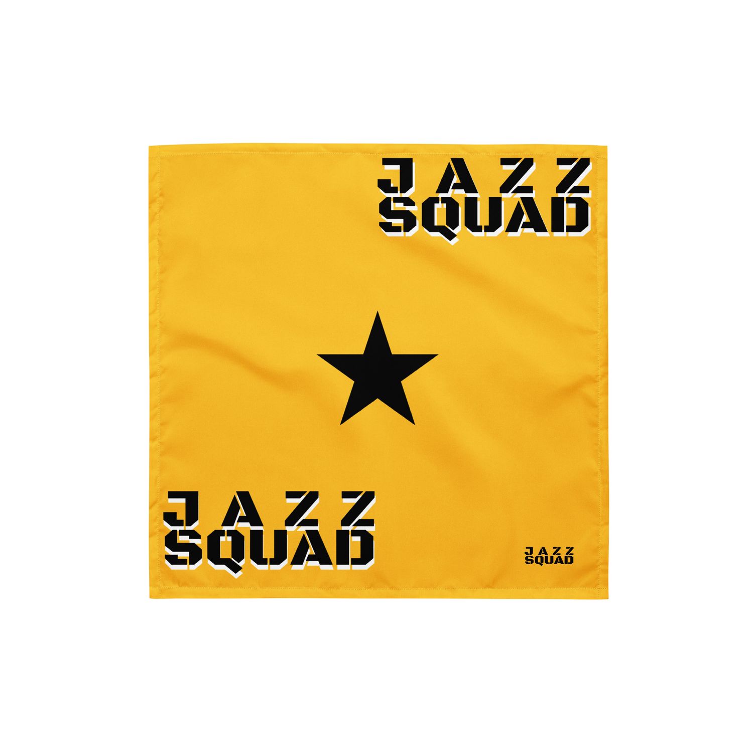 #JazzSquad Star Bandana Yellow