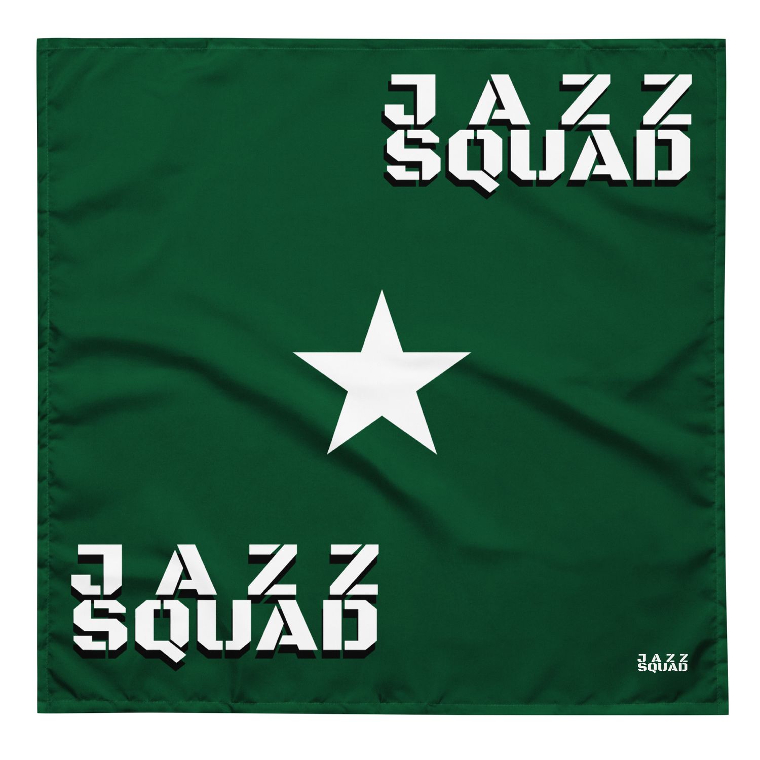 #JazzSquad Star Bandana Green Forrest