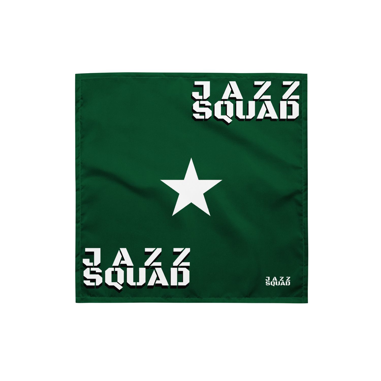 #JazzSquad Star Bandana Green Forrest