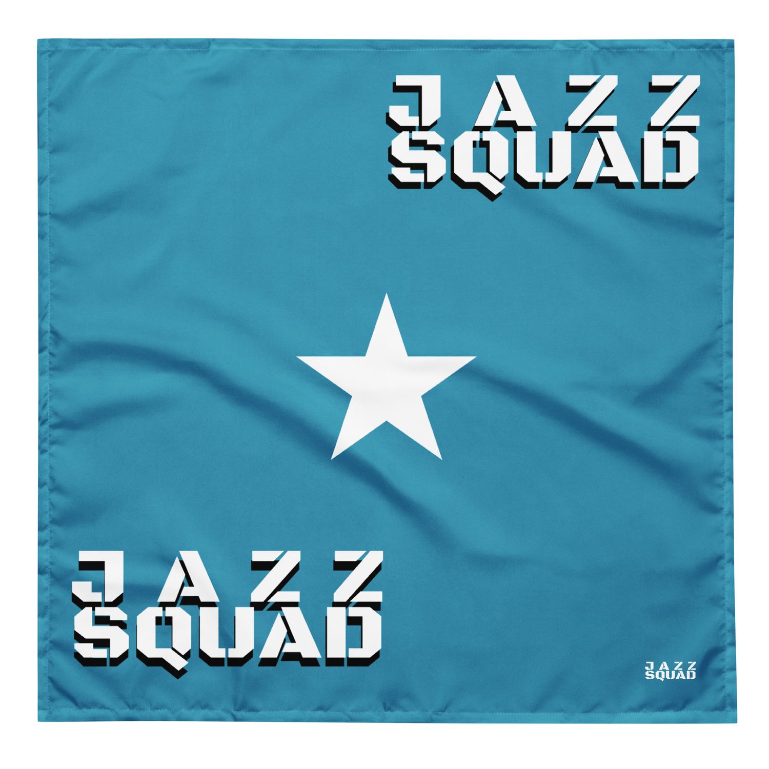#JazzSquad Star Bandana Blue