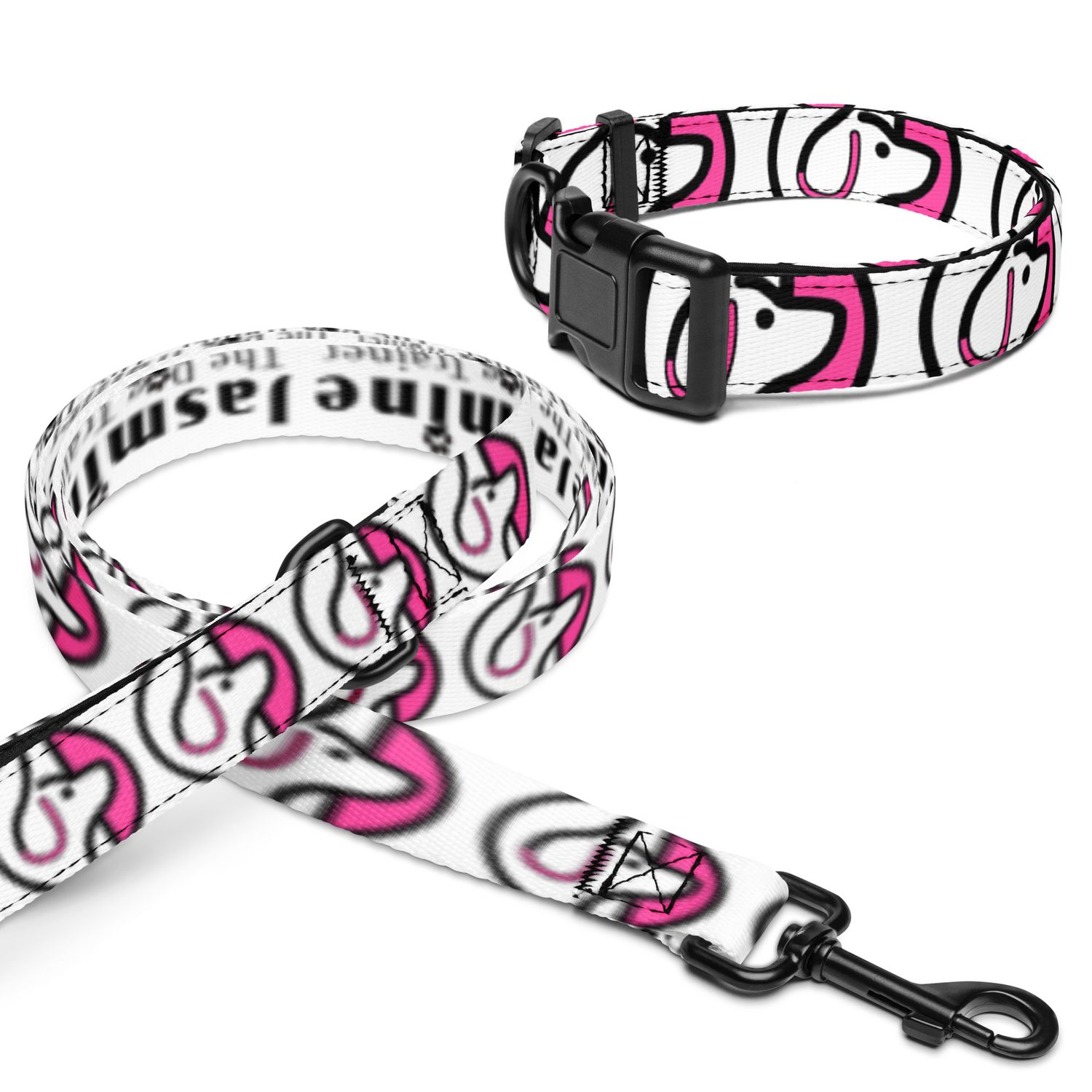 Jasmine The Dog Trainer  Official Pet Collar &amp; Leash
