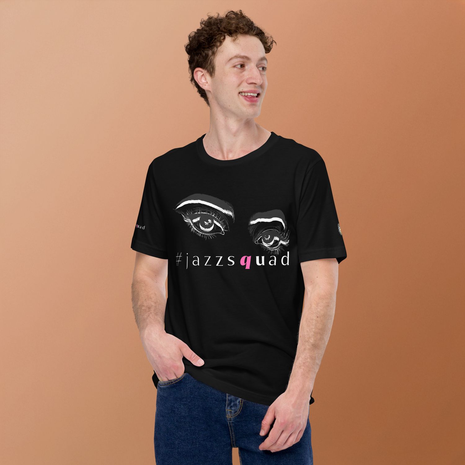 #JazzSquad Premium Tee Dark