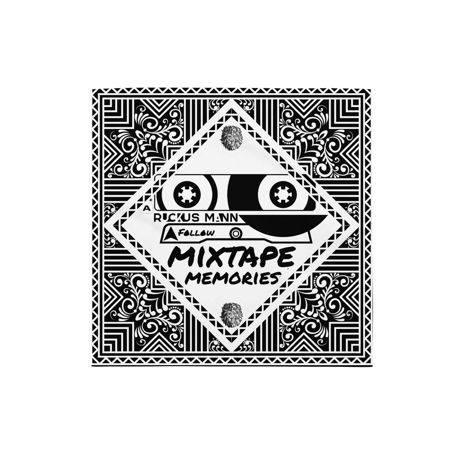 Mixtape Memories BW Bandana