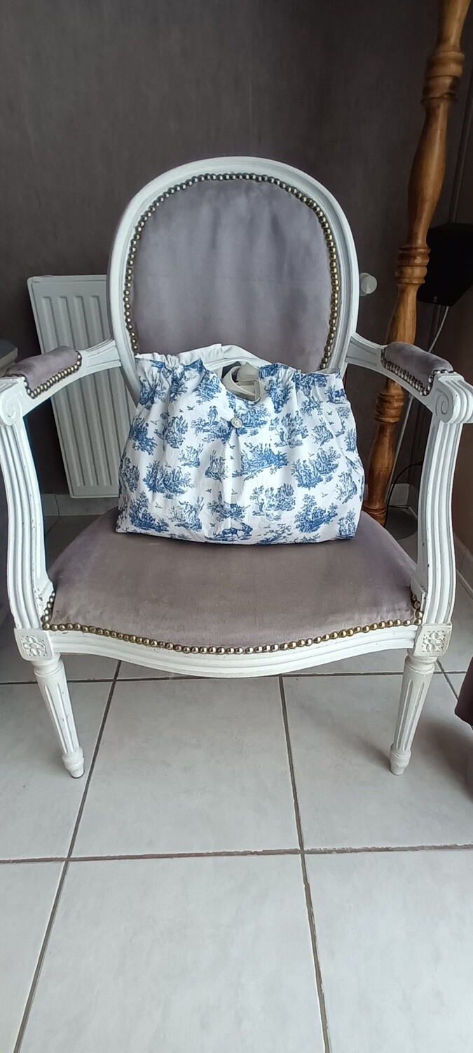 Sac style vintage réversible