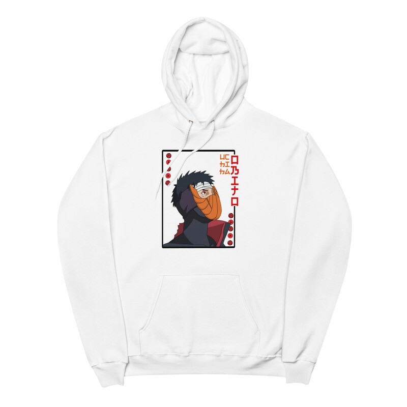 Uchiha Obito white hoodie