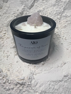 The Power Of Love Affirmation Candle