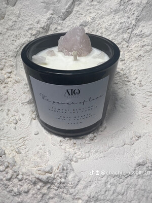 “The Power Of Love” Affirmation Candle