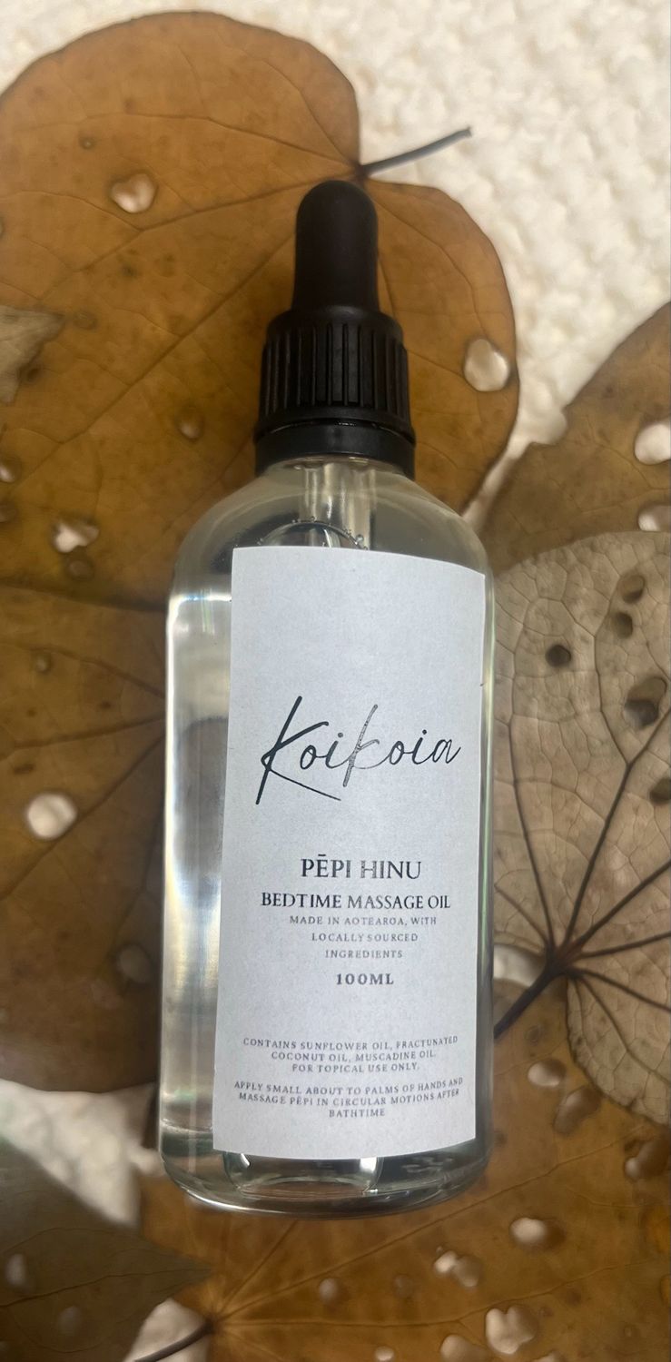 Pēpi Hīnu &quot;Bedtime massage oil&quot;
