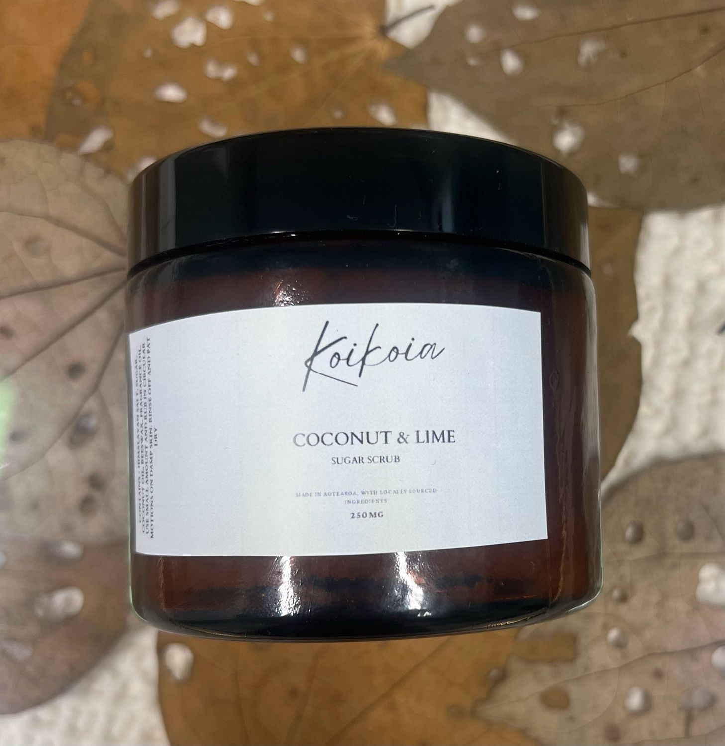 Coconut &amp; Lime Sugar Scrub