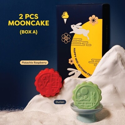 2-Piece Ice Cream Mooncake Box (Box A)