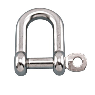 Straight D Shackle with Screw Pin