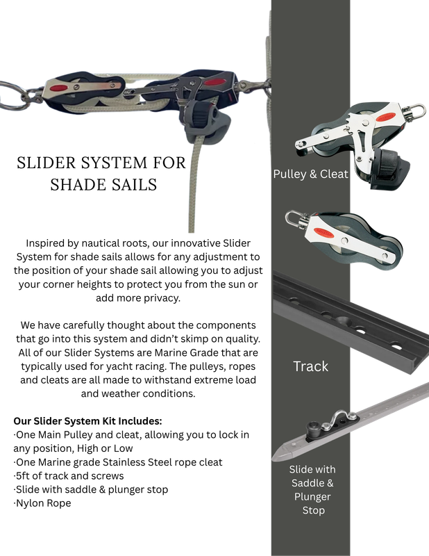 Slider Track with Pulley System