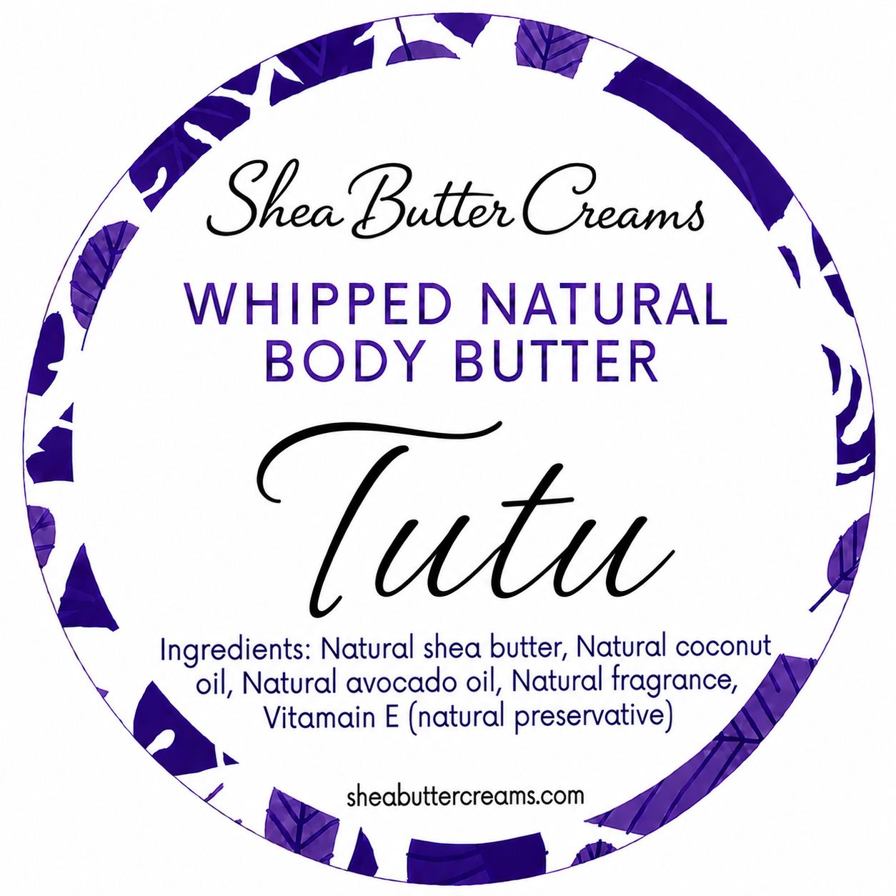 Tutu Body Butter 4 oz