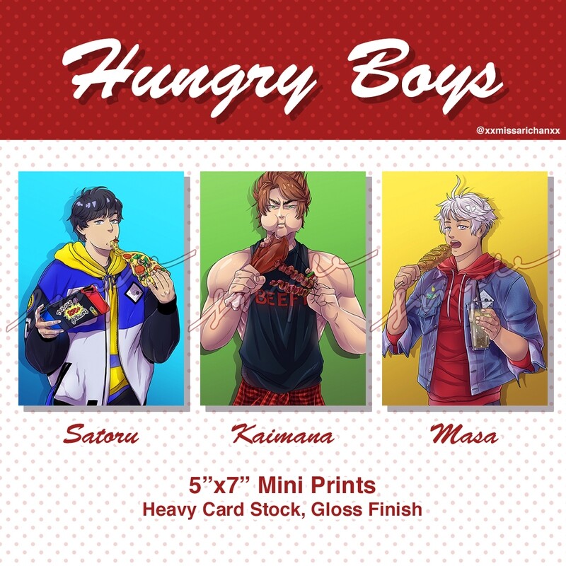 OC Hungry Boys Mini Prints