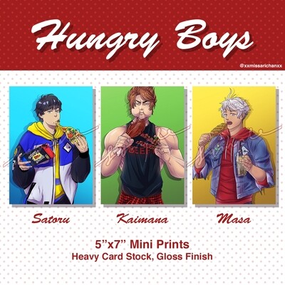 OC Hungry Boys Mini Prints