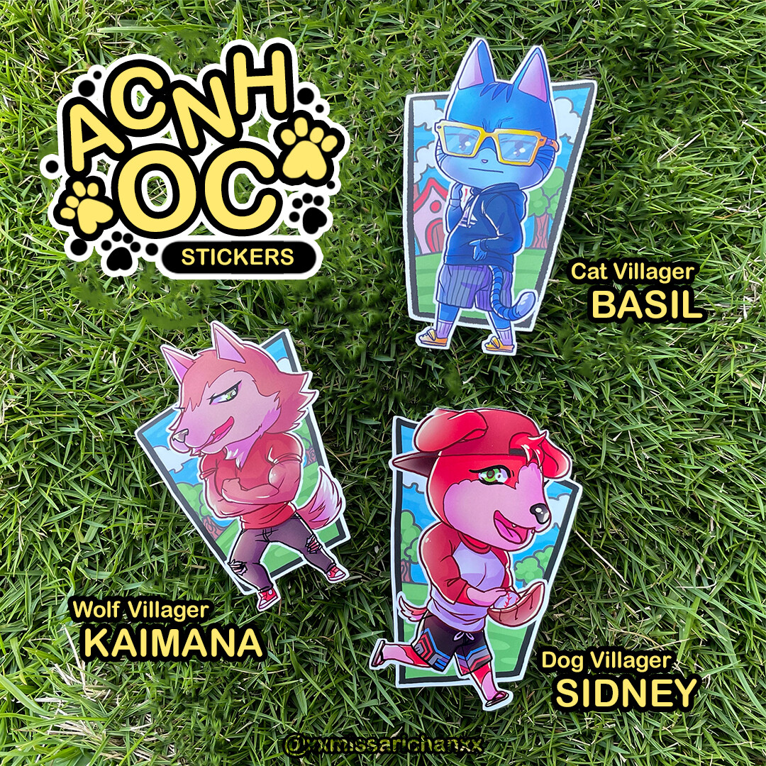 ACNH OC Stickers