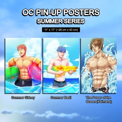 OC Summer Pin-Up Poster