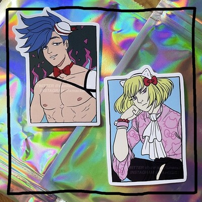 PRMR/𝐒𝐚𝐧𝐫𝐢𝐨 Crossover Sticker Set