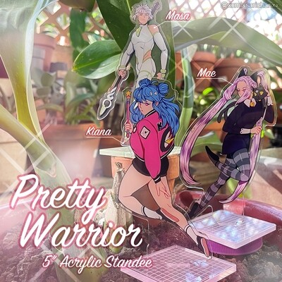 OC Pretty Warrior Acrylic Standees