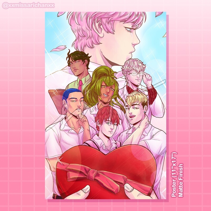Froot Basket Valentine Poster