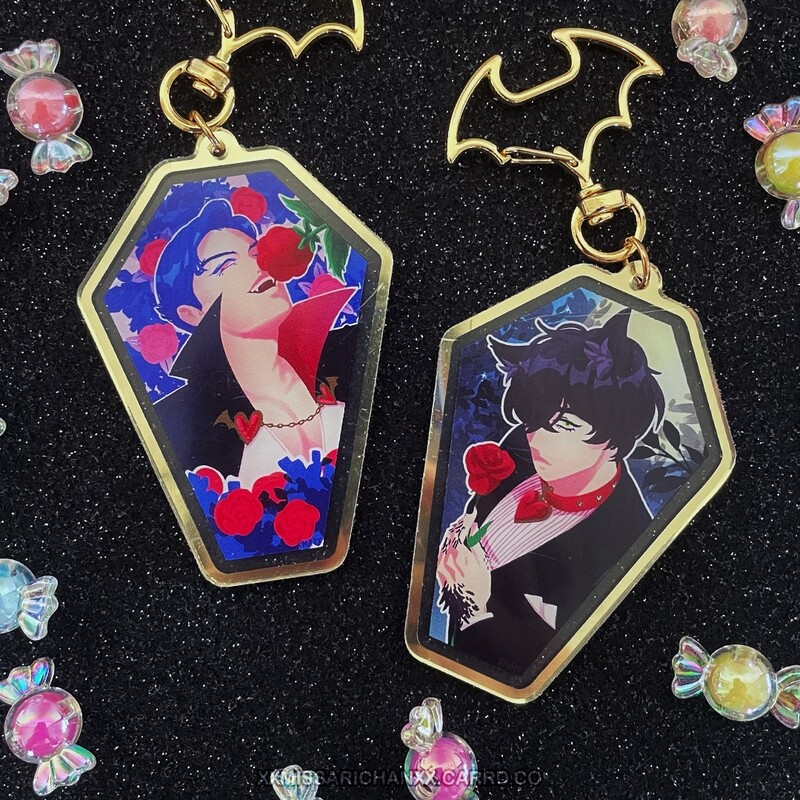 SK8 Coffin Acrylic Charms