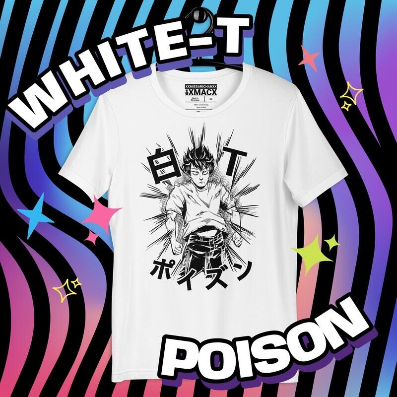 MP100 White-T Poison Unisex T-Shirt