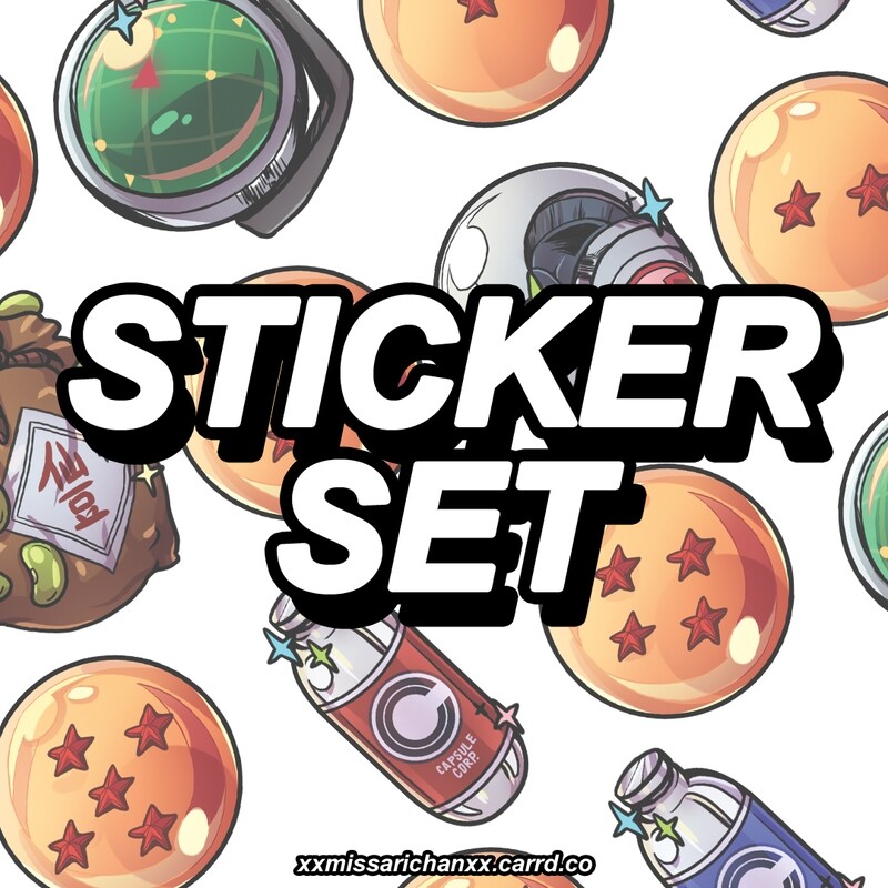DB Adventure Sticker Set