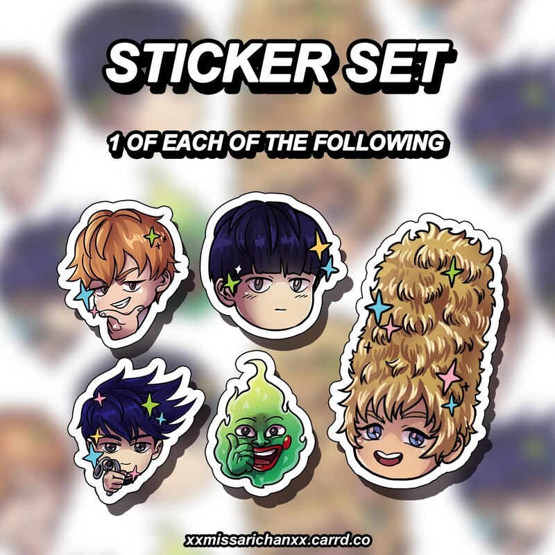 MP100 Sticker Set