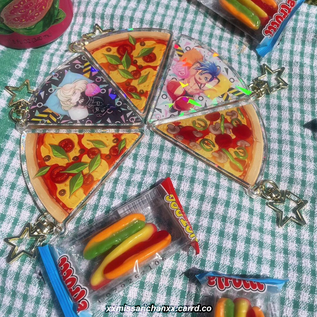 PRMR Pizza Pal Acrylic Charms