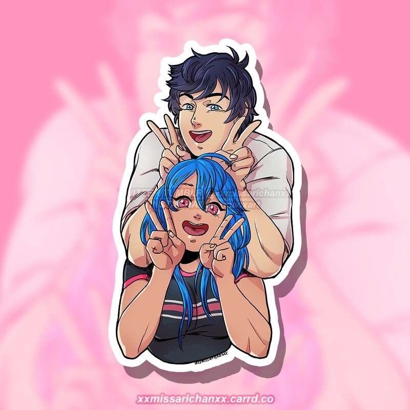 OC Kiki &amp; Satoru Sticker